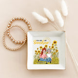 You Are My Sunshine - Personalized Mother's day Mother Jewelry Dish
