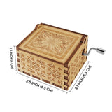 How Much You Mean - Personalized Mother's day Mother Hand Crank Music Box