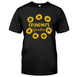 Grandma’s Garden - Gift for grandma, mom, dad, grandpa - Personalized T-shirt And Hoodie