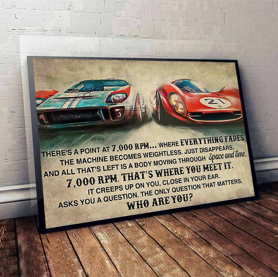 Who Are You - Racing Poster 062021