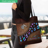 Never Walk Alone - Dog Tote Bag 062021
