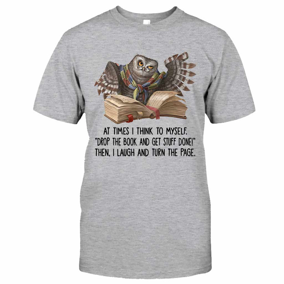 Turn The Page - Book T-shirt And Hoodie 062021