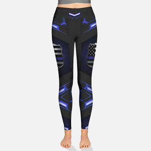 Blue Line - Police Officer Leggings 062021