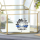Blue Line Sunflower - Police Officer Decal Full 062021