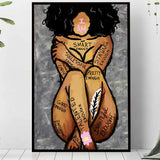 Black Queen - African American Poster 062021