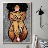 Black Queen - African American Poster 062021