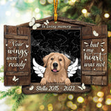 In Loving Memory - Personalized Dog Ornament