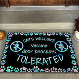 Cats Welcome Doormat