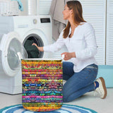 Stack Of Fabric - Quilting 3D Pattern Print Storage Basket