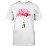 Never Give Up - Breast Cancer Awareness T-shirt And Hoodie 072021