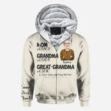 Mom Grandma Great Grandma - Gift for grandma - Personalized All Over Shirt
