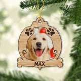 Lovely Cat Dog Paws - Personalized Christmas Ornament (Printed On Both Sides)
