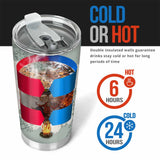 The Best Memories Are Made Camping - Personalized Couple Tumbler