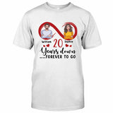 Forever To Go - Personalized Couple T-shirt and Hoodie