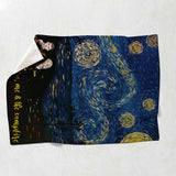 You Me And The Campfire - Personalized Couple Camping Blanket