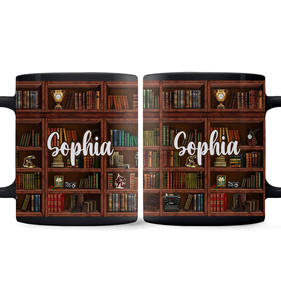 Loves Books - Personalized Book Mug