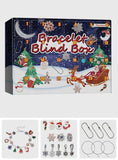 Merry Christmas - Christmas Advent Calendar Surprise Bracelet Box