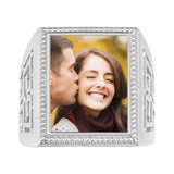 Vintage Square Photo - Personalized Vintage Square Photo
