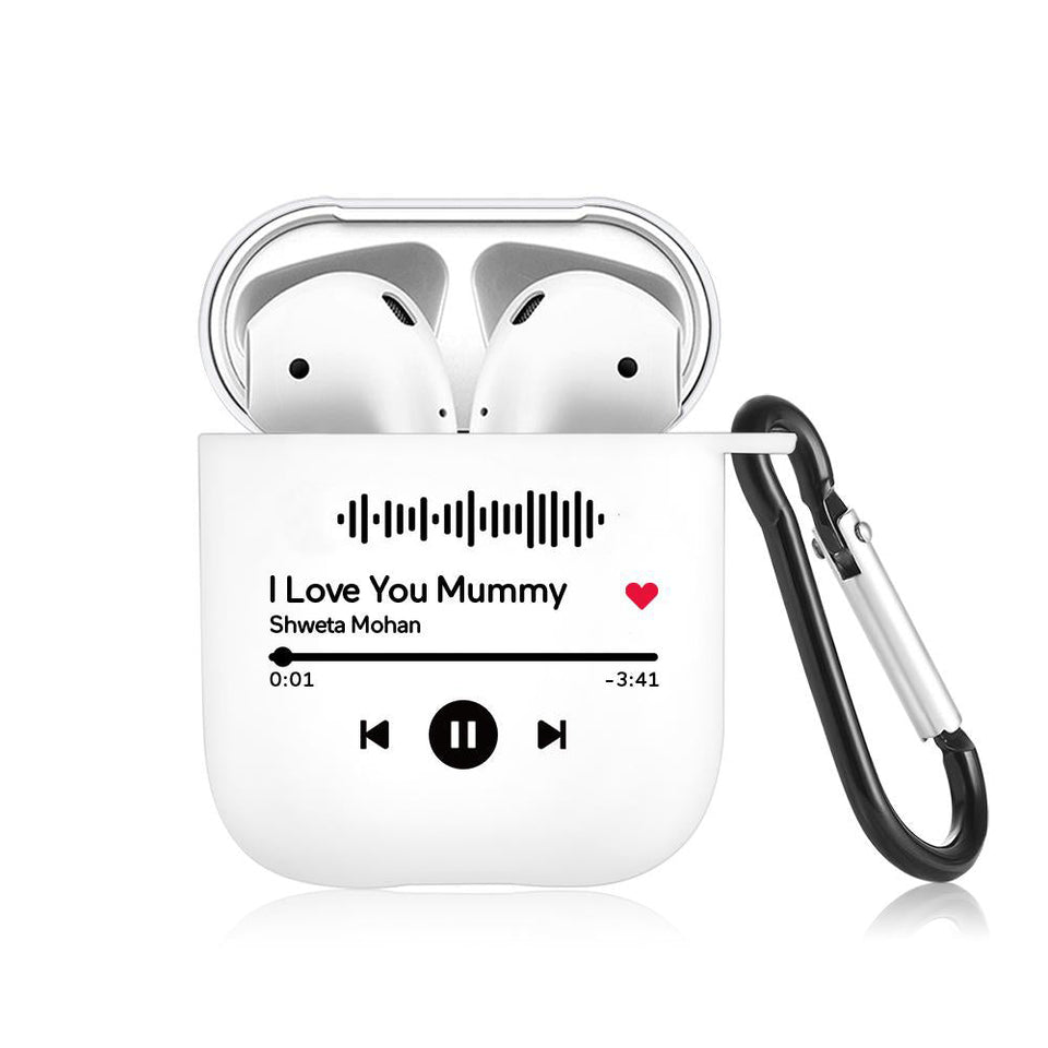 Custom Music Code - gift for anyone - Personalized Airpods 2 Case Cover