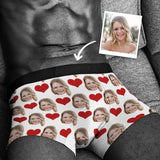 Custom Wife Or Girlfriend Face Boxers AR View - Personalized Couple Men's boxer briefs