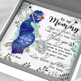 Meaningful 1st Mother's Day Love Knot - Personalized Mother Love Knot Necklace