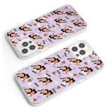 Besties Forever - Personalized Bestie Clear Phone Case