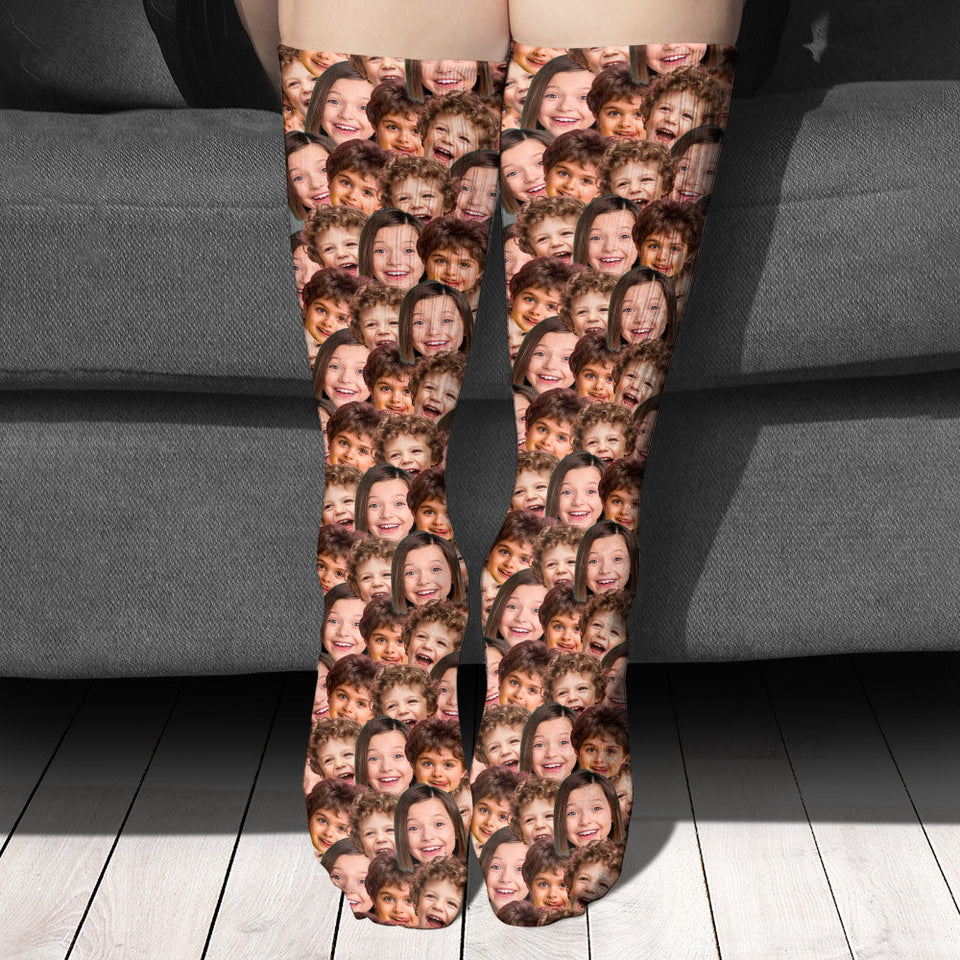 Love You Dad - Gift for dad, grandma, grandpa, mom, uncle, aunt, brother, sister, son, daughter, granddaughter, grandson, husband, wife, boyfriend, girlfriend - Personalized Socks