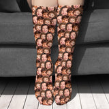 Love You Dad - Gift for dad, grandma, grandpa, mom, uncle, aunt, brother, sister, son, daughter, granddaughter, grandson, husband, wife, boyfriend, girlfriend - Personalized Socks