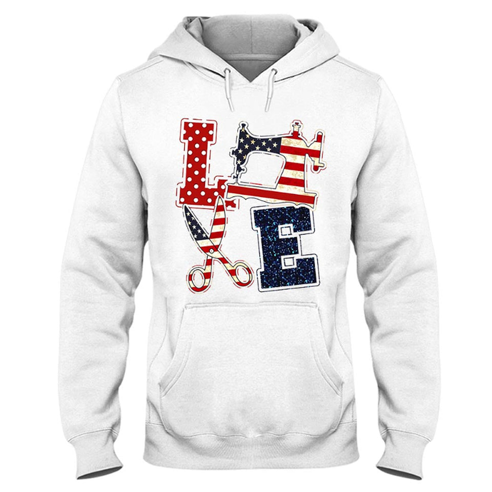 Love - Sewing T-shirt And Hoodie 062021