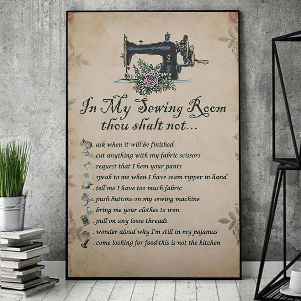 Sewing Rules Poster 062021