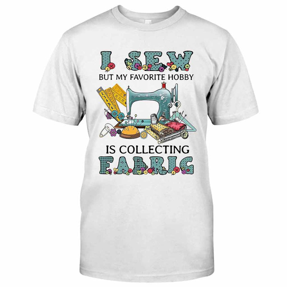 Collecting Fabric  - Sewing T-shirt And Hoodie 062021