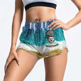 Salty Lil' Beach - Personalized Sea Lover Hollow Tank Top and Women Shorts