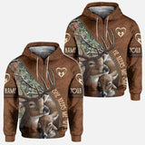 She Keeps Me Wild He Keeps Me Safe - Personalized Couple Hunting All Over T-shirt and Hoodie