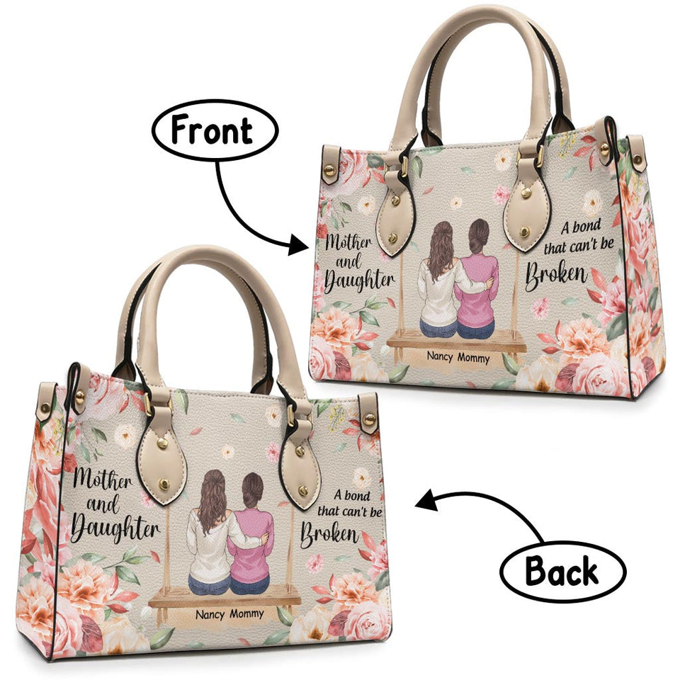 I Need To Say - Personalized Mother's Day Mother Leather Handbag