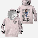 Just A Girl Who Loves Traveling - Personalized Travelling Hoodie and Leggings