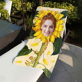 Hello Sunshine - Personalized Sea Lover Beach Towel