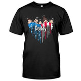 Best Dad Ever - Personalized Father T-shirt and Hoodie