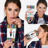 It's Take A Big Heart To Shape Little Minds - Personalized Teacher Tumbler
