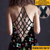 I Sew A Piece Of My Heart - Quilting Cross Tank Top