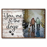 You, Me And The Dogs - Fishing Poster