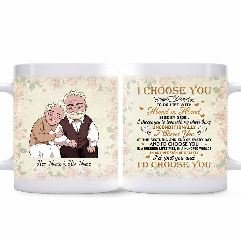 I Had You & You Had Me - Personalized Couple Mug