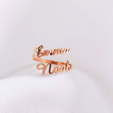 Double Name S925 Silver - Personalized Double Name S925 Silver