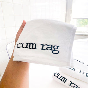 Cum Rag - Couple Embroidered Square Towel