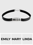 Fashion Gift - Personalized Hollow Text Choker