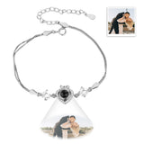 Personalized Bow Heart Charm
