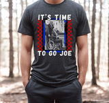 It's Time To Go Joe Shirt, Trump 2024 Tshirt, Funny Trump Shirts, Maga 45 47, Take America Back, Joe Wheelchair Meme, Republican Mens Gift T-shirt & Hoodie