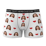 Custom Wife Or Girlfriend Face Boxers - Personalized Couple Men's boxer briefs