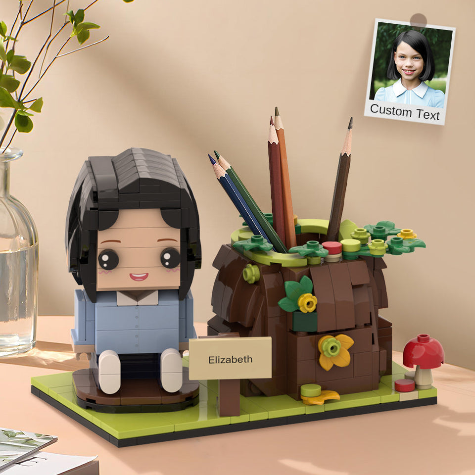 Any Photos - Personalized Kid Photos Brick Figures