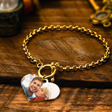 Love You - Personalized Couple QR Code Bracelets
