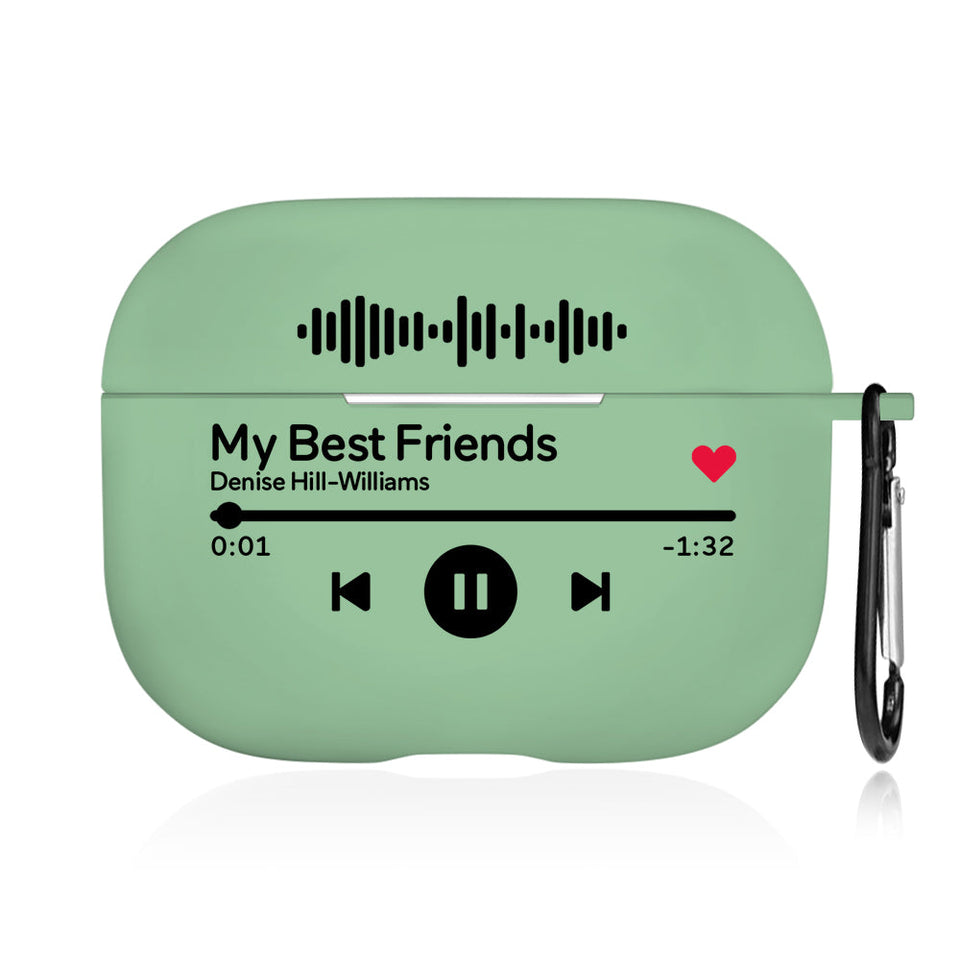 Custom Music Code - gift for anyone - Personalized Airpods 3 Case Cover